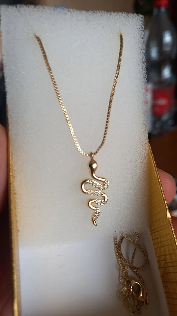 Collier serpent 